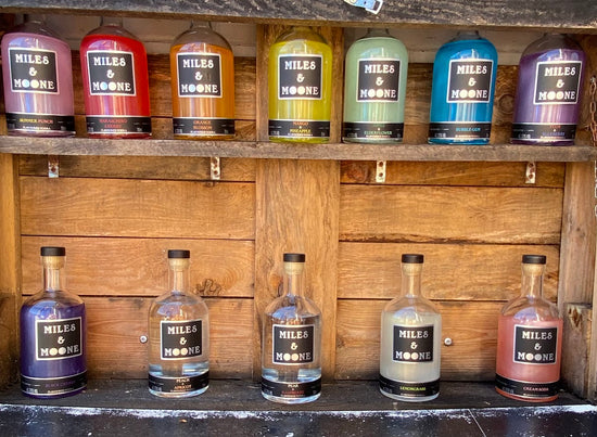 At Miles and Moone you can find our personal favourites, taste tested by our friends and family, young and old, lemonade and tonic. We have a range of tastes that is certain to satisfy every pallet.