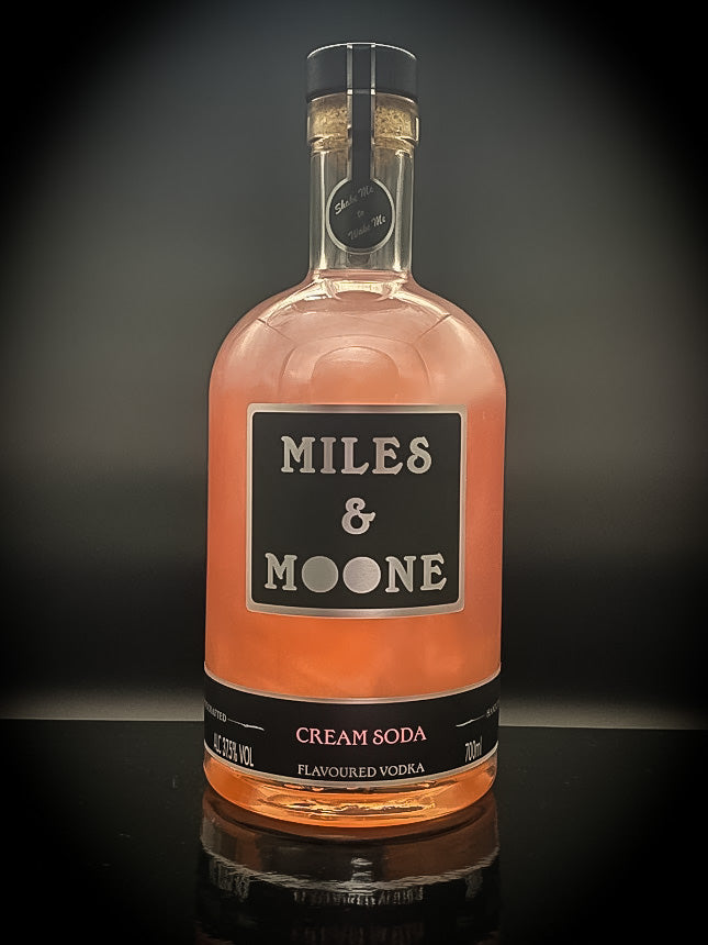 CREAM SODA HANDCRAFTED FLAVOURED VODKA. 700ML 37.5% ALC